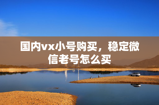 国内vx小号购买，稳定微信老号怎么买